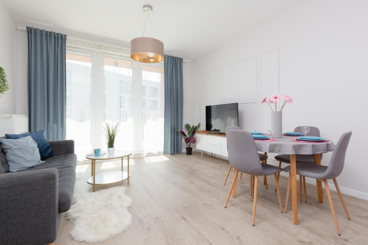 Modern Apartment With Balcony Warsaw Mokotow Aignera By Noclegi Renters Buitenkant foto